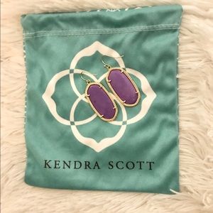 Lavender Kendra Scott Elle earrings